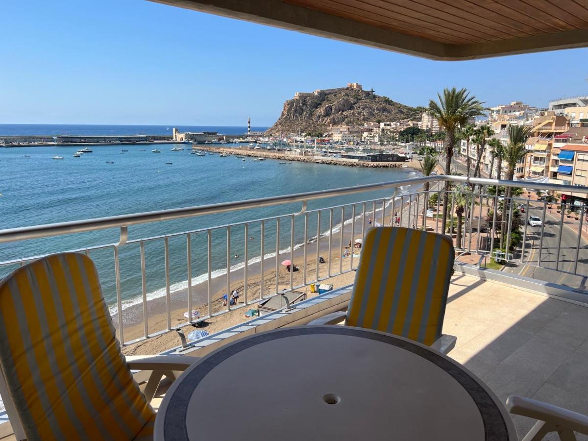 Primera Linea De Playa En Bahia De Levante, Vistas Panoramicas Águilas Eksteriør bilde