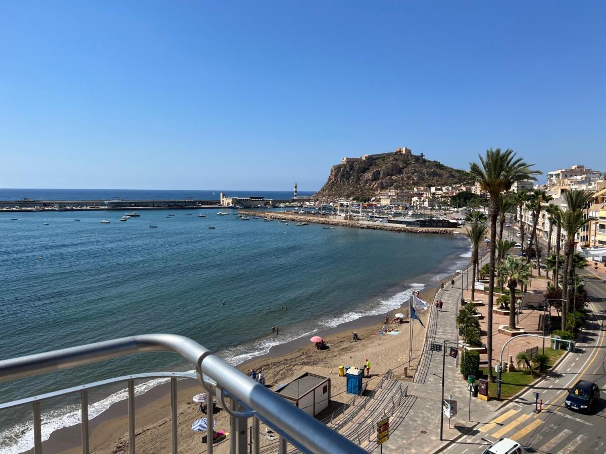 Primera Linea De Playa En Bahia De Levante, Vistas Panoramicas Águilas Eksteriør bilde