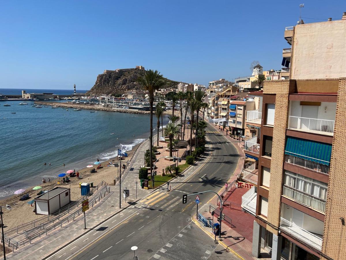 Primera Linea De Playa En Bahia De Levante, Vistas Panoramicas Águilas Eksteriør bilde