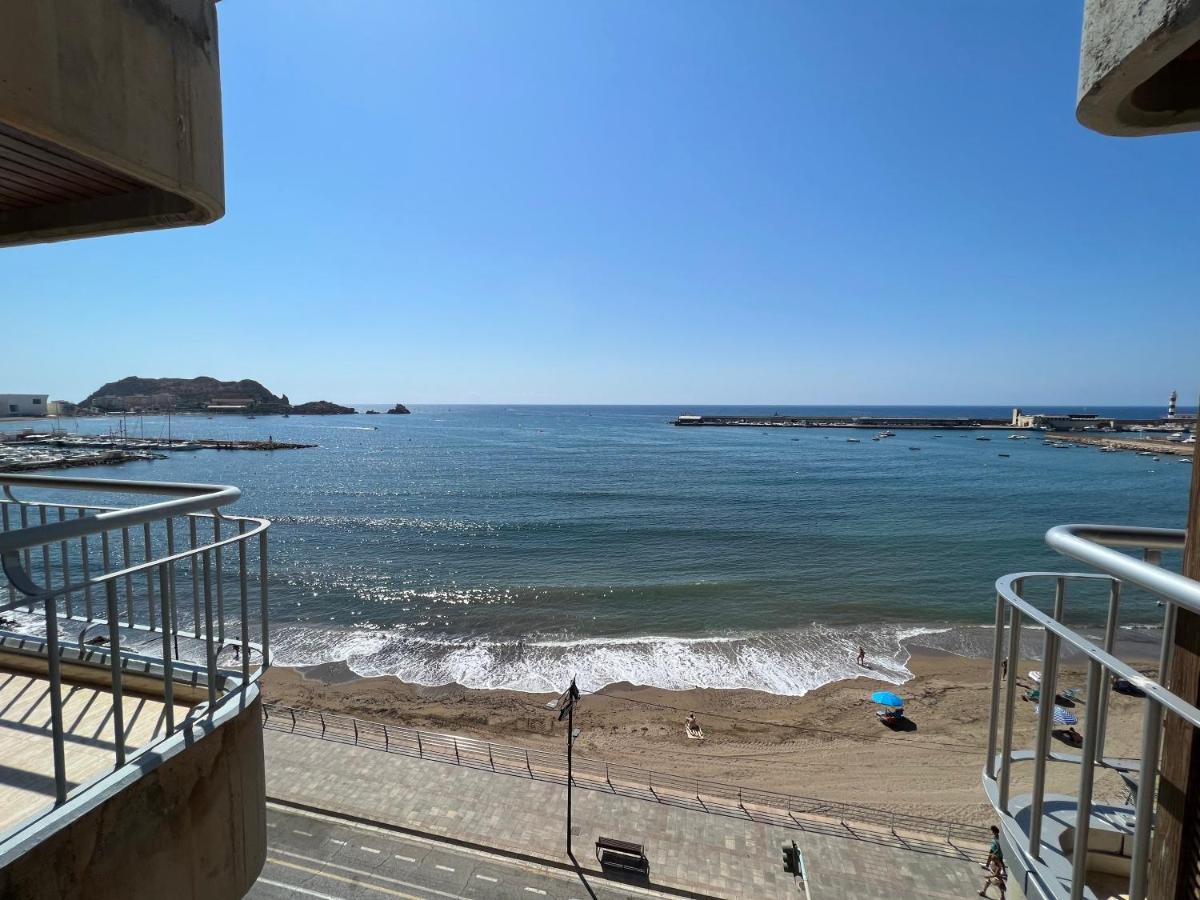 Primera Linea De Playa En Bahia De Levante, Vistas Panoramicas Águilas Eksteriør bilde